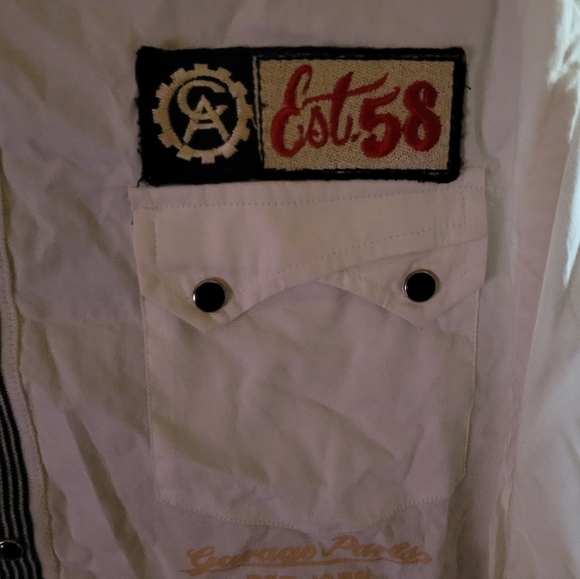 CHRISTIAN AUDIGIER BUTTON DOWN SHIRT - Picture 6 of 16